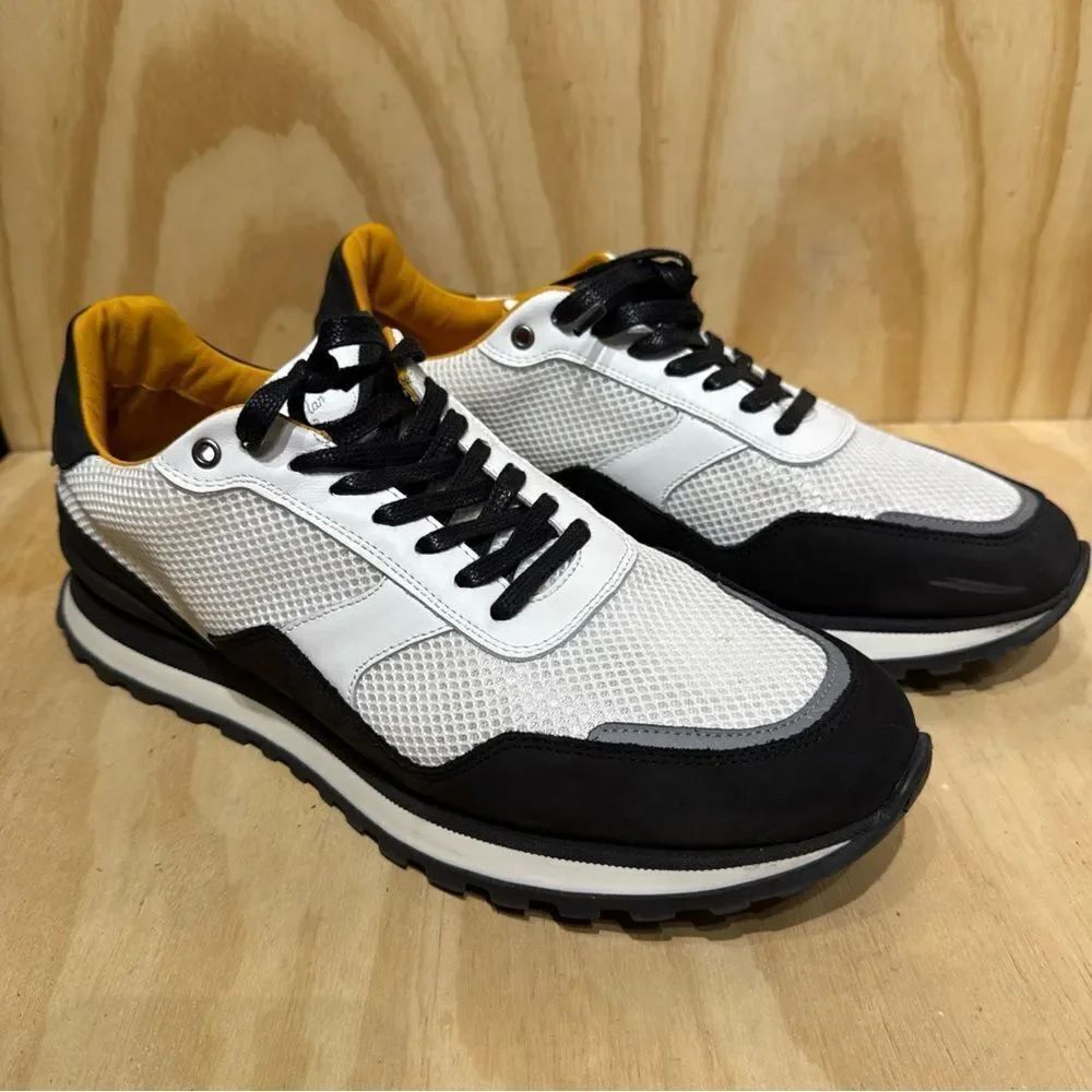 Good Man Brand Aspire Trainer Steel City (Black, White, Yellow) Size 14